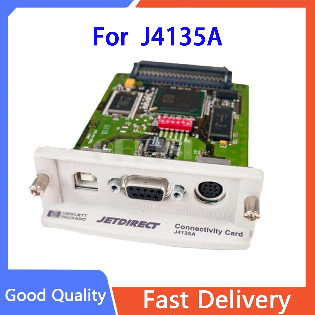 Spedizione Gratuita Scheda Di Connettività Originale J4135A Jetdirect Print Server Scheda Di Rete E Designjet Plotter Stampante Parti Della Stampante
