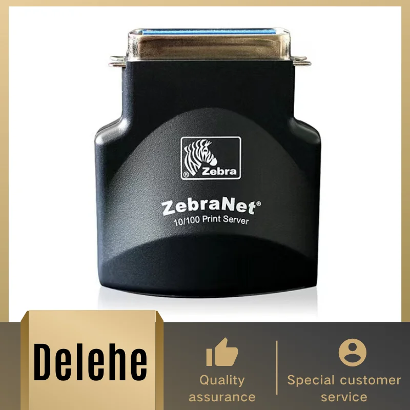 Net Print Server Extended Parallel Ethernet Ext 10/100 Usa Rj45 Per Zebra 170 Xi4 170 Xi3 170 Xi2 170Xi, Consegna Gratuita
