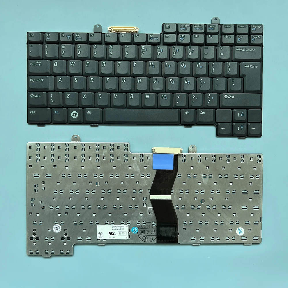 Tastiera Xin Us Per Dell Latitude D505 D505C D500 D600 D800 Inspiron 500M 600M 8500 8600 Precision M60 Laptop Inglese