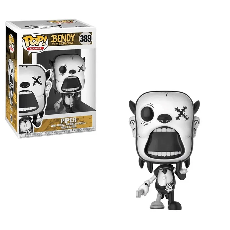 Funko Pop Games Bendi The Ink Machines Piper #389 Vinyl Figure Dolls Action Figure Toys Bambole Da Collezione Regali