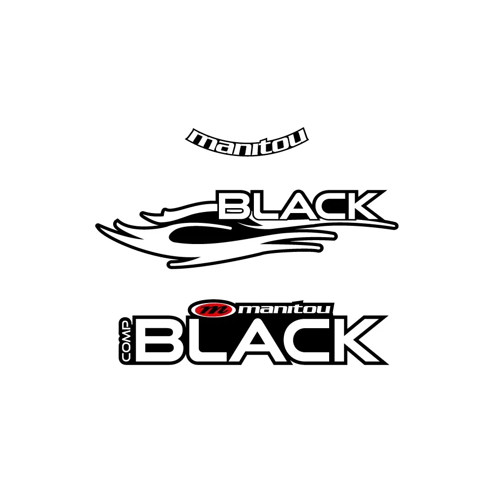Adesivi Compatibili Con Forcella Star Sam Bike 80-Ou Black Comp 26 "1 Cmt