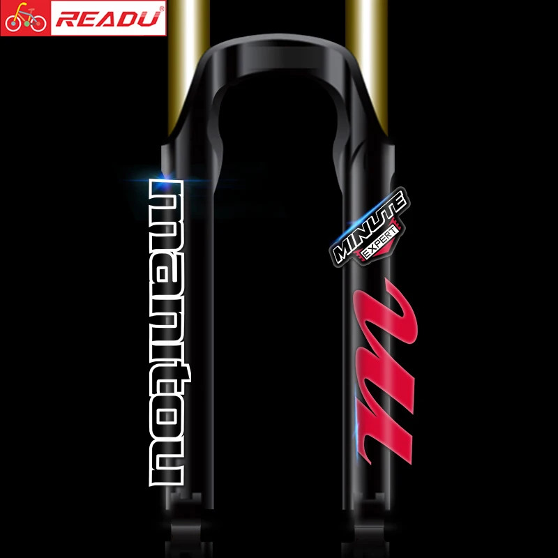 Readu Manitou Minute Expert Forcella Anteriore Adesivi Della Bici Della Forcella Anteriore Adesivi Forcella Della Bici Decalcomanie Accessori Per Bici