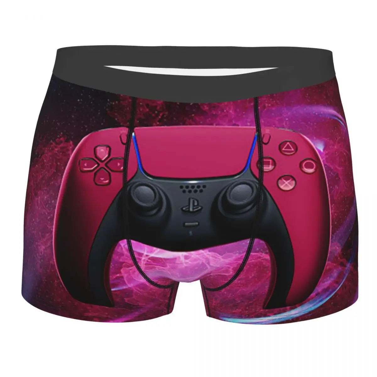 Men Game Controler Ps Underwear Game Lover Printed Boxer Shorts Panties Homme Soft Underpants Plus Size