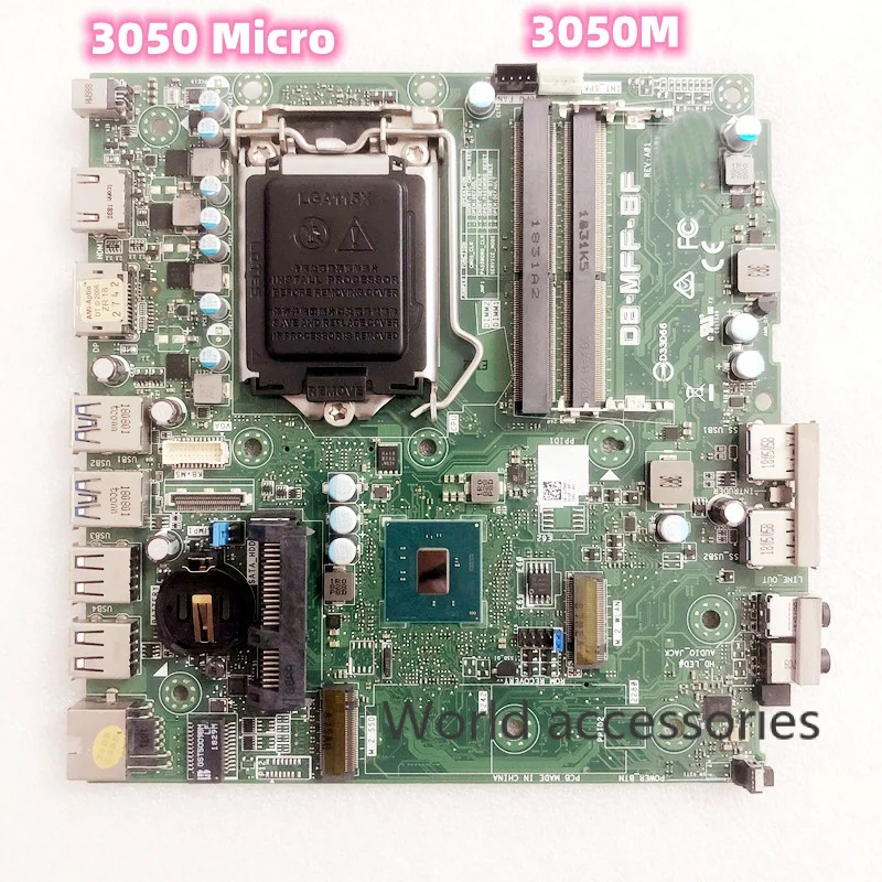 Per Dell Optiplex 3050 M 3050 Mff 3050 Micro Scheda Madre D8-Mff-Bf Cn-0Jp3Nx Scheda Madre 0Jp3Nx Testata Al 100% Completamente Funzionante
