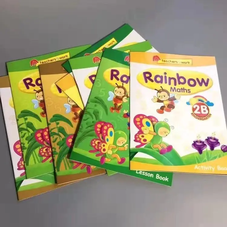 Sap Rainbow Matematica Libri Di Testo Per K1K2 Scuola Materna Libro Educativo Per Bambini Quaderni Materiale Didattico Guida Libri Di Lavoro Libros