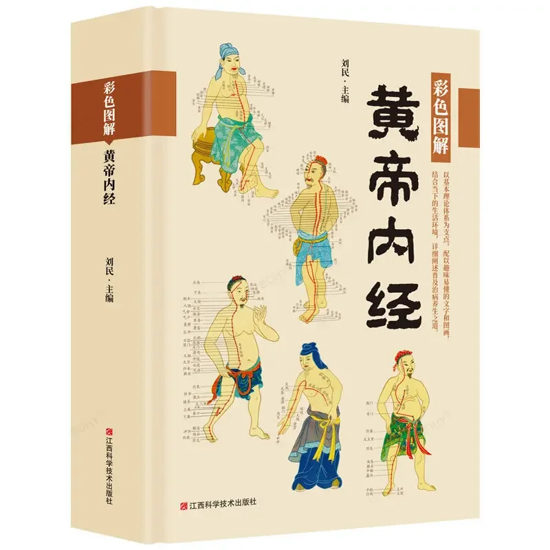 Huang Di Nei Jing Yellow Emper'S Canon Medicina Interna Libri Sanitari Medicina Cinese Teoria Di Base Libri Medici Libros
