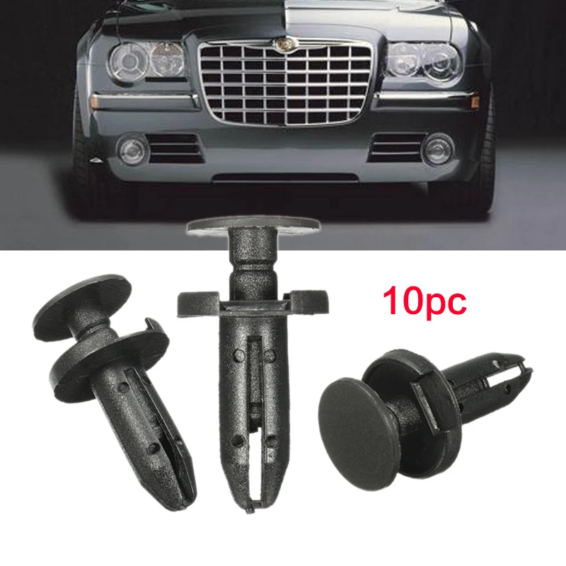 10Pcs Paraurti Anteriore Griglia Fibbia Di Fissaggio Clip Trim Per Chrysler/Voyager 300C/Dodge/Nitro