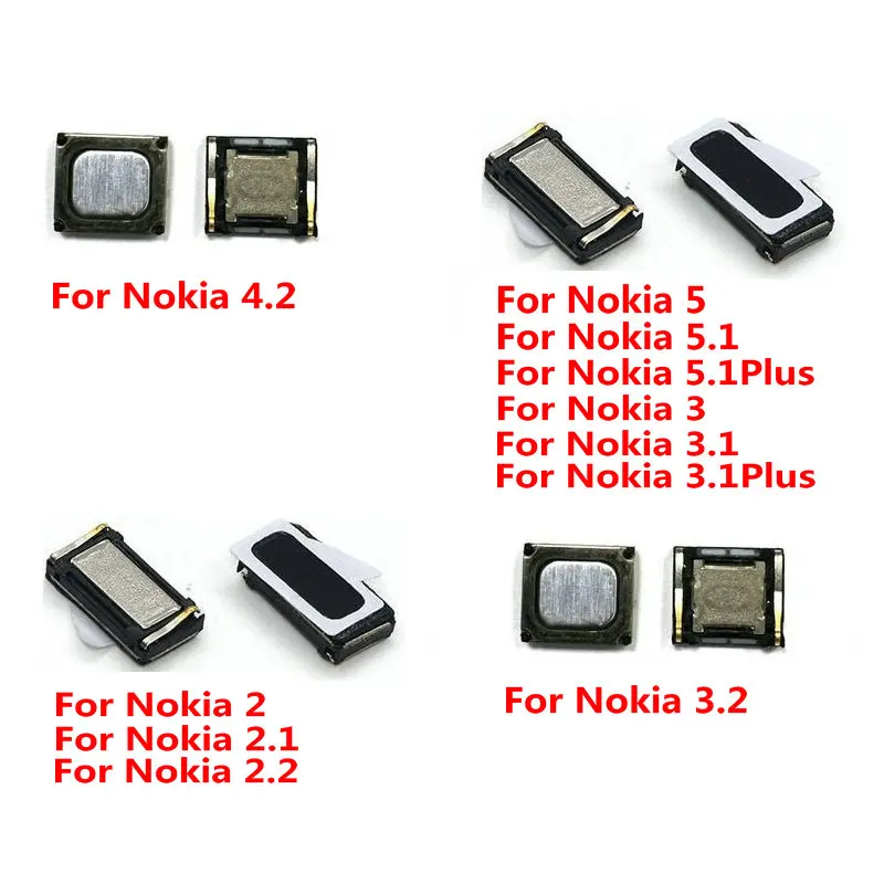 Nuovo Built-In Auricolare Auricolare Top Ear Speaker Per Nokia 5 3 2 5.1 3.1 Più 2.2 3.2 4.2