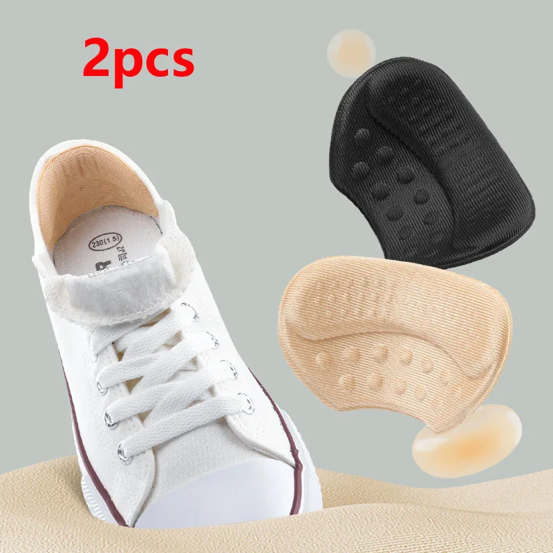 2/4 Pz Scarpe Tacco Sticker Solette Scarpe Sportive Regolare Le Dimensioni Tallone Liner Grips Protector Sticker Pain Relief Patch Foot Back Sticker