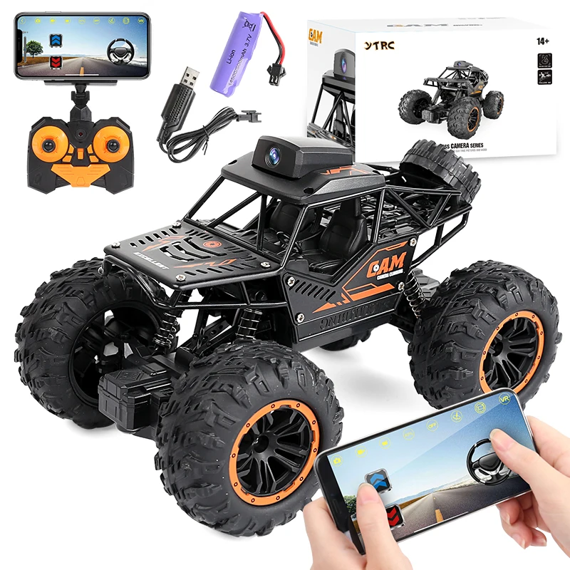 Rc Car 2.4G Wifi Fpv Hd Camera Drift Climbing Car App Telecomando Video Remoto Ad Alta Velocità Camion Fuoristrada Giocattoli Per Bambini