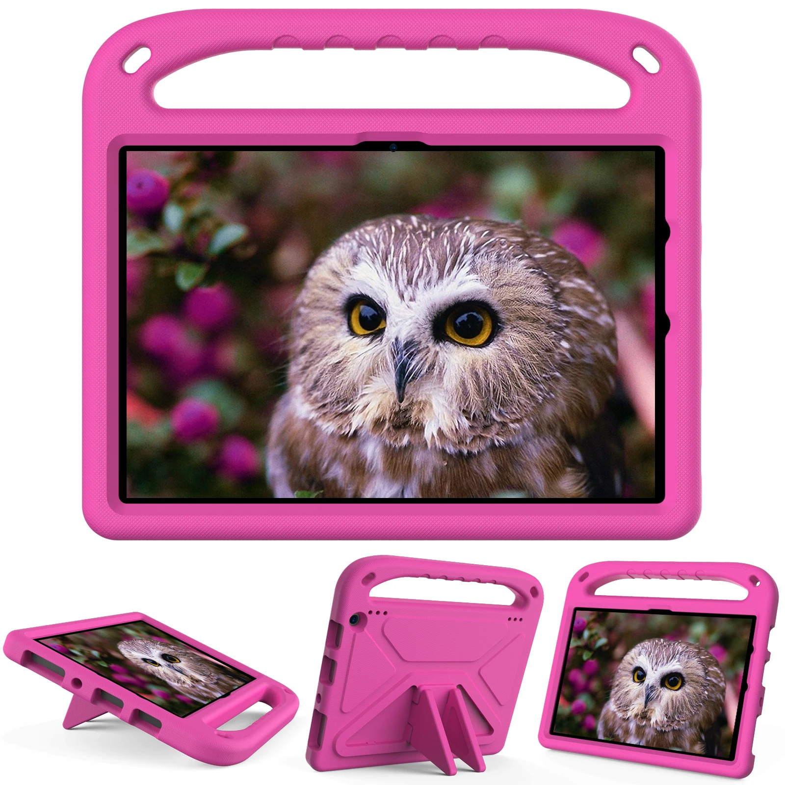 Custodia In Eva Per Amazon Fire Hd8 / Hd8 Plus 2020 2022 Custodia Per Tablet Antiurto Da 8 Pollici Kids Funda Friendly Hand Holder Capa