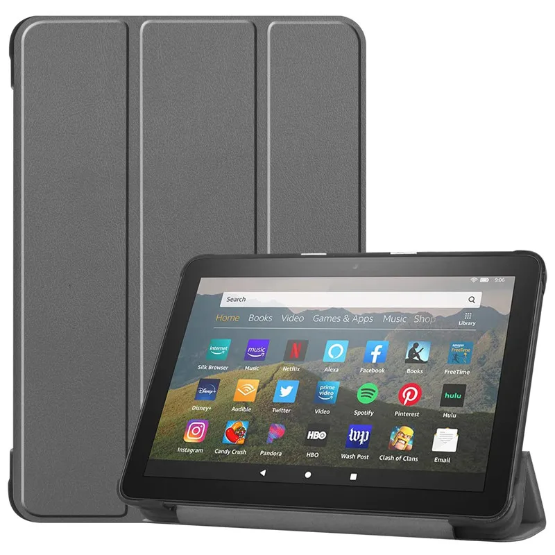 Supporto Per Tablet Adatto Per Custodia Per Tablet Amazon Fire Hd 8 2020 / Hd 8 Plus, Adatto Per Custodia Tri-Fold Amazon Fire 2020 8.0