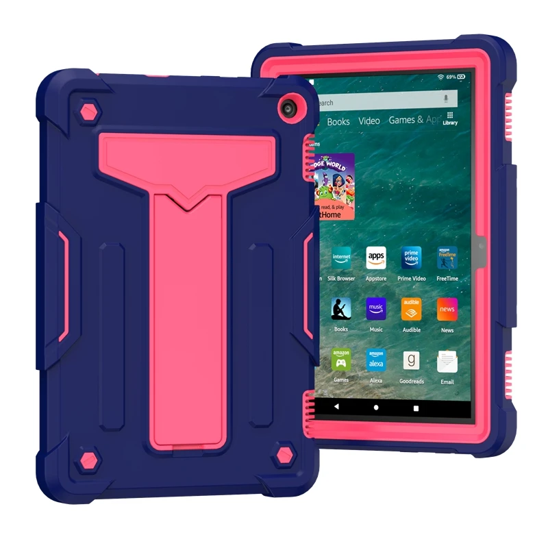 Custodia Per Armatura Per Amazon Kindle Fire Hd8 Hd 8 2020 Custodia Rigida Antiurto Per Pc Resistente In Tpu Per Amazon Fire Hd 8 Plus
