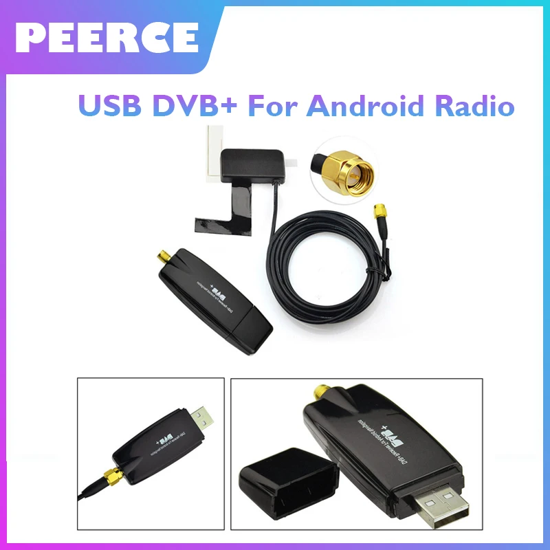 Antenna Amplificata Per Autoradio Digitale Usb Dab + Per Autoradio Android Lettore Dvd Autoradio Stereo