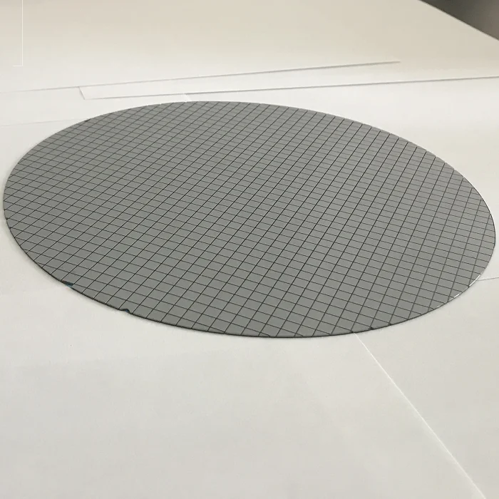 Orientamento Al Cristallo Di Tipo 6 Pollici 111/100 Rettifica A Cristallo Singolo Wafer Di Silicio Taglio Wafer Semiconduttore Wafer Lucidatura Ic