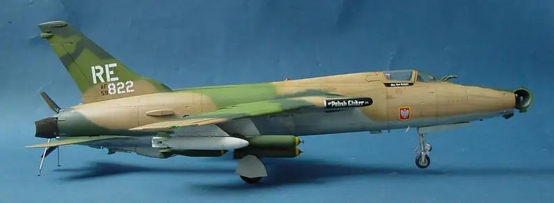 1/32 Trumpeter 02201 Us Plane Aircraft F-105D Thunderchief Fighter Jet Model Plane Kit Per Costruire Giocattoli Per Ragazzi Th06865-Smt6