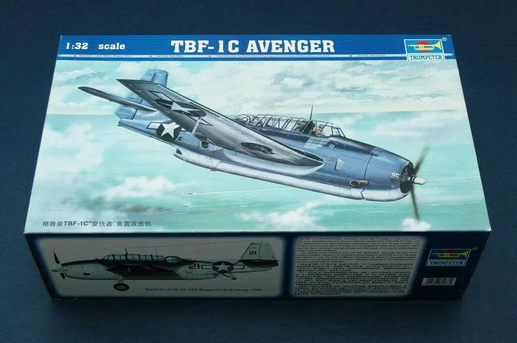 Trombettista 02233 1/32 Tbf-1C Kit Modello Avenger