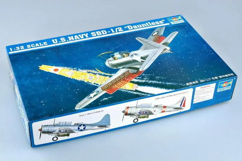 Trumpeter 1/32 02241 Us. Navy Sbd-1/2 Daunless