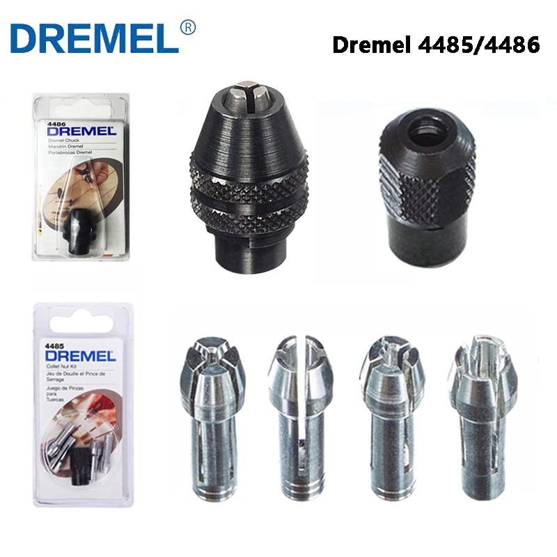 Dremel 4486/4485 Mandrino Per Utensili Rotanti Punta Da Trapano Universale A Cambio Rapido Per Smerigliatrice Elettrica Dremel Series 3000/4000/7700/8