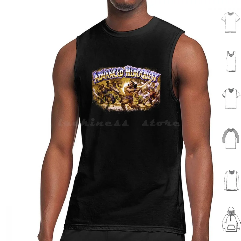 Canottiere Avanzate Heroquest Gilet Senza Maniche Heroquest Barbarian Conan D20 Dnd E Fantasy Pathfinder Rpg Da Tavolo