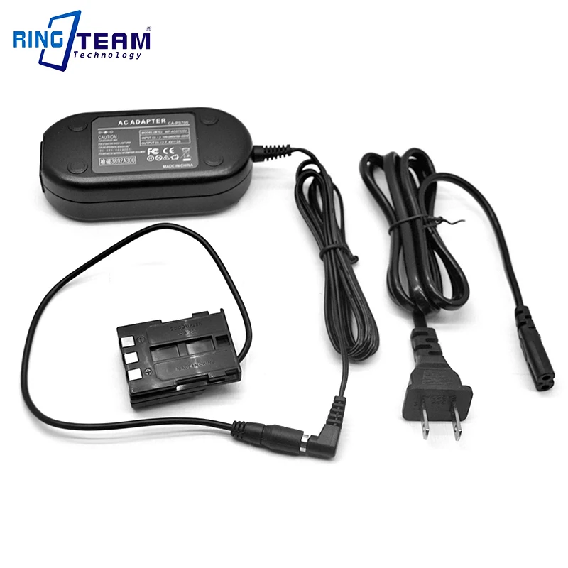 Ack-700 Adattatore Ca Per Fotocamera Dr-700 Ca-Ps700 Per Canon Powershot S40 S45 S50 S55 S60 S70 S80 Digital Rebel Xt Xti Eos 350D 400D...