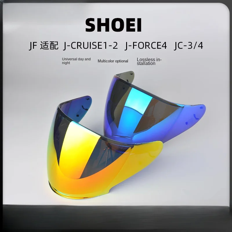 Shoei Half-Helmet Lens J-Cruise1-2 Generazione J-Force4 Jo-Ex-Zero Cj-3 Lenti Per La Protezione Solare