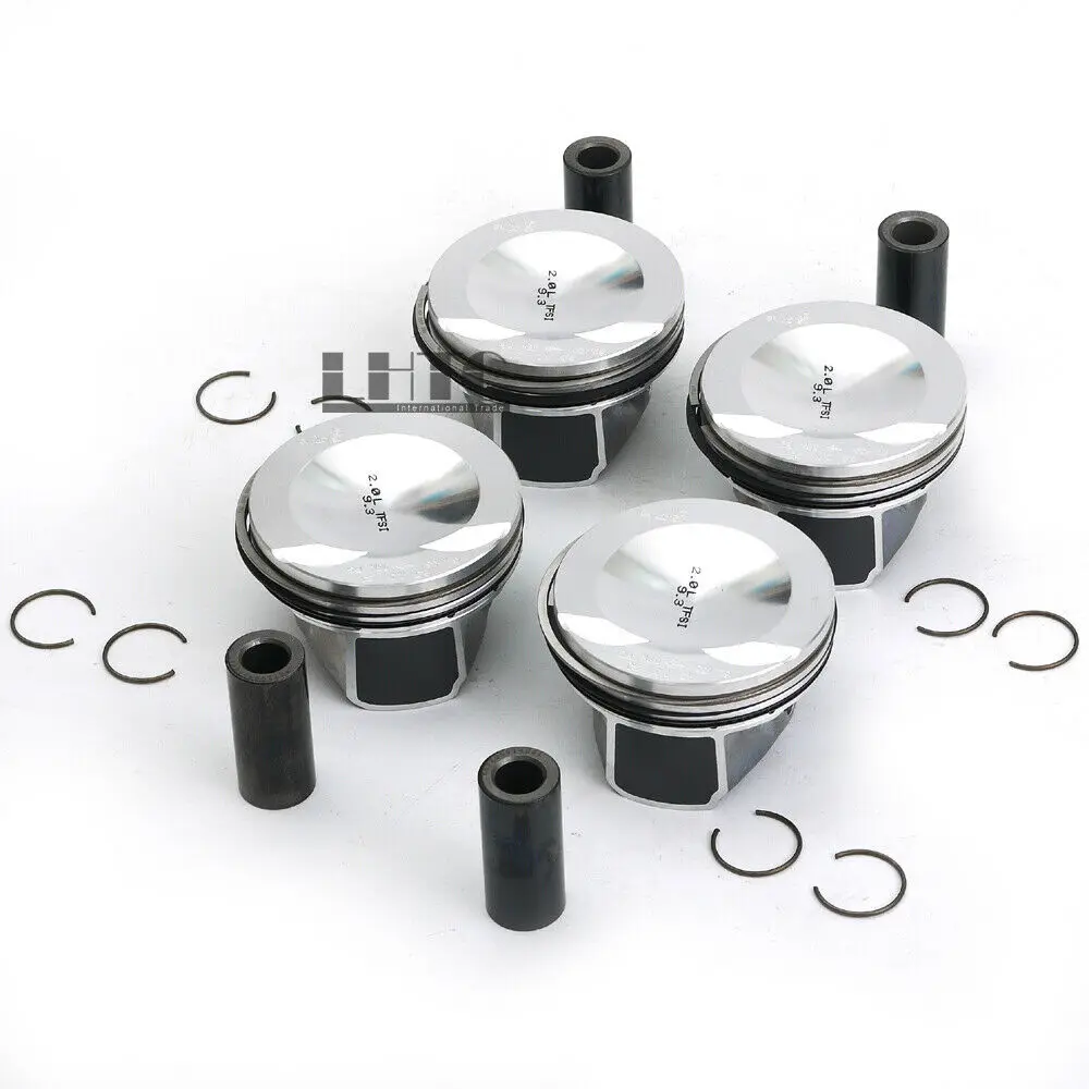 Set Di Anelli Per Pistoni 4 Pezzi Φ23Mm Per Audi S3 8V Tts Golf R Mk7 2.0 Tsi Cjx Djh Dnu