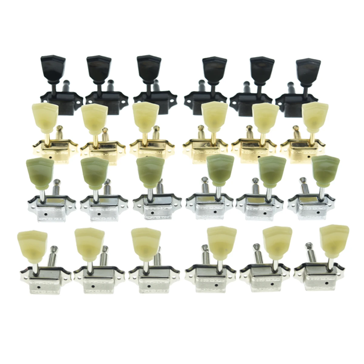 Wilkinson 3X3 Deluxe Vintage Guitar Tuning Keys Machine Heads Accordatori Per Chitarra Tuning Pioli Per Les Paul/Sg/Es