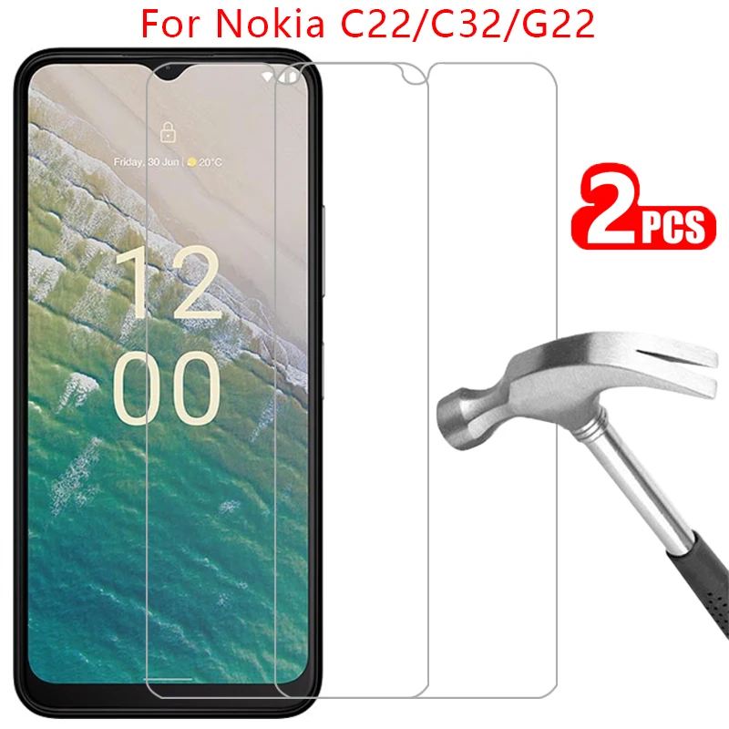 Vetro Temperato Per Nokia C22 C32 G22 Proteggi Schermo In Vetro Protettivo Su Nokia C22 Nokia C32 Nokia G22 G C 22 32 22C 32C 22G Film