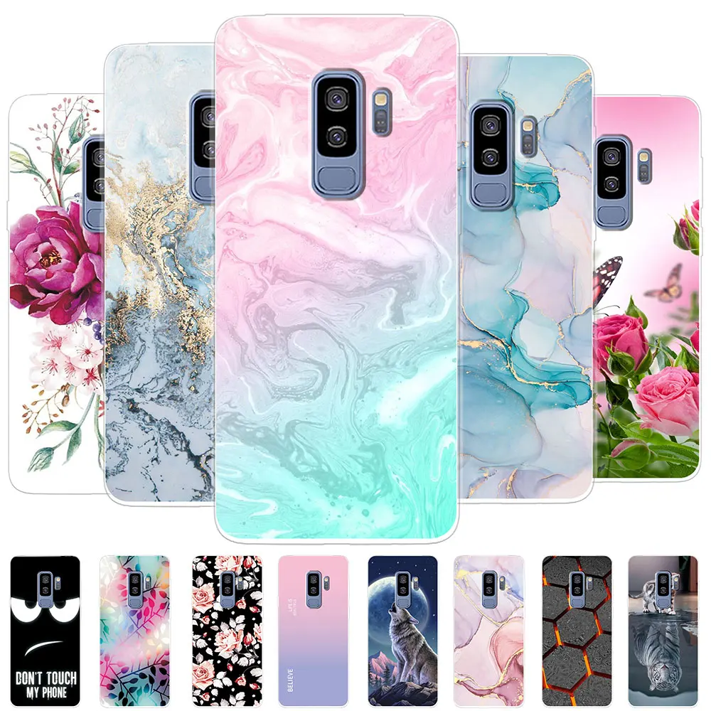 Per Samsung S9 Plus Custodia Galaxy S9 Fundas Cover Custodia Protettiva In Silicone Morbido Per Samsung Galaxy S9 S9 + Plus Coque Bumper