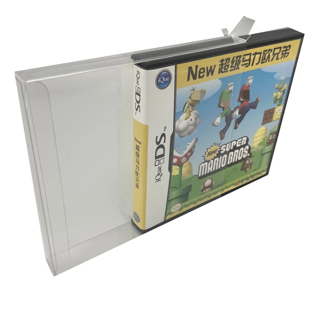 Scatola Di Immagazzinaggio Trasparente Per Nintendo Ds/Nds Game Collect Boxes Carton Save Collections Clear Display Case