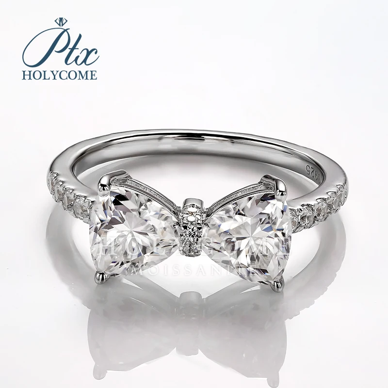 2022 6*6Mm Trillion Cut D Color Vvs1 Clarity Anello Moissanite Holycome Reddit Gra Certified Muslimybrambica_Venitac