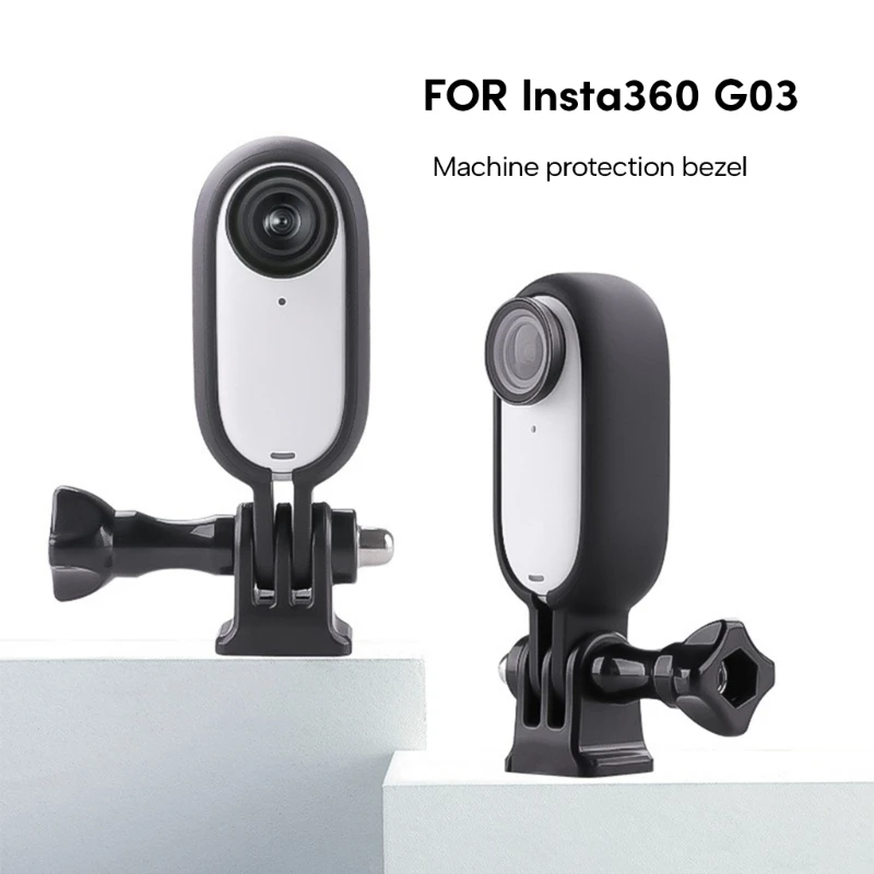 Telaio Protettivo Adattatore Montaggio Con Adattatore Filettato Da 1/4" Per Insta 360 Go 3