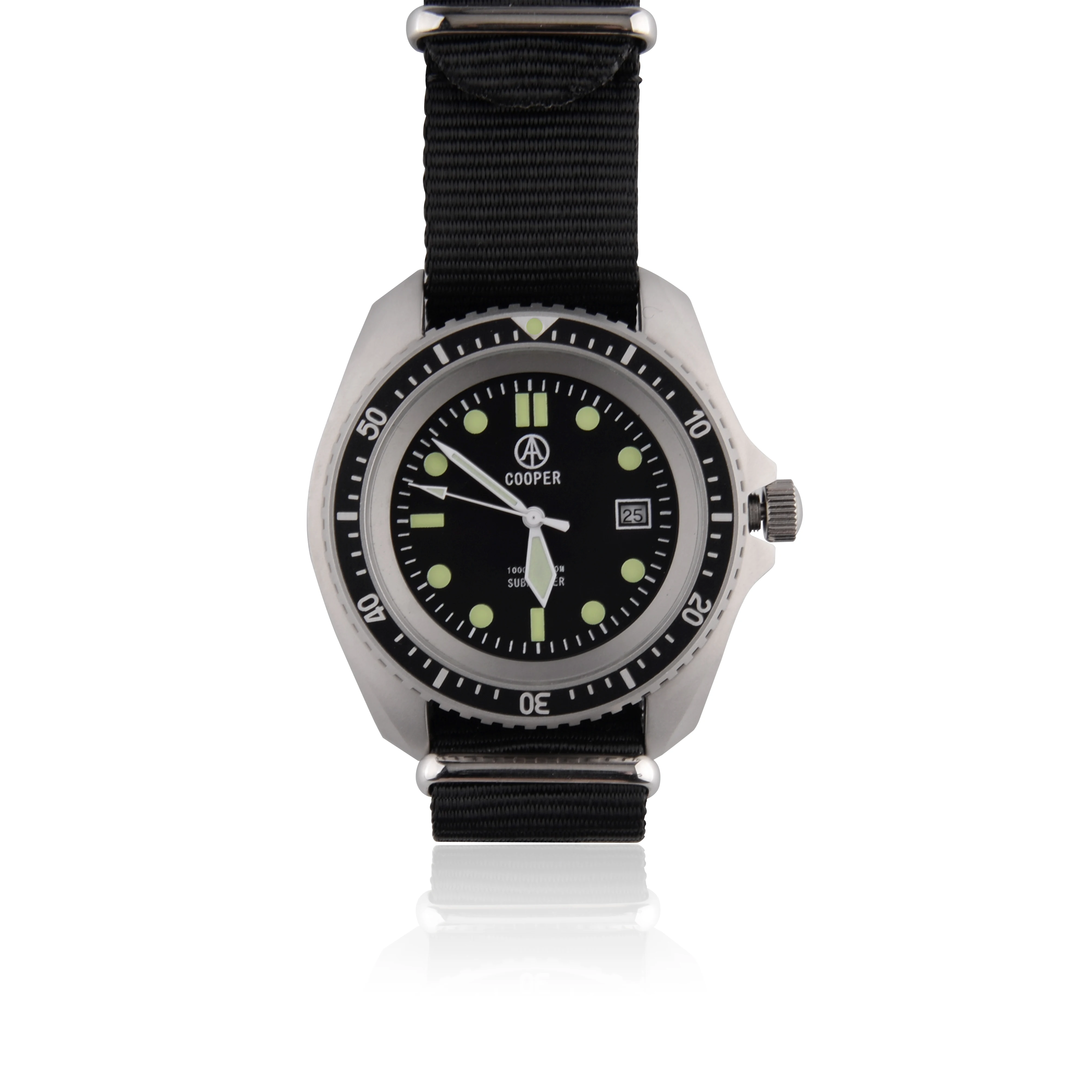 Orologio Da Uomo Waste Diver Classic Sandblast Factory Originale 42Mm Sas Sbs Military Army 300M Resistente All'Acqua Opaco 8016A