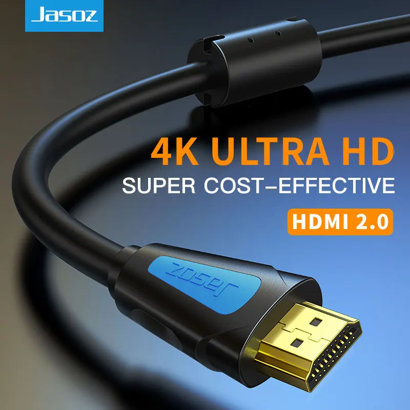 Jasoz Cavo Hdmi 4K/60Hz Cavo Splitter Hdmi Per Xiaomi Mi Box Hdmi 2.0 Cavo Audio Switch Splitter Per Tv Box Ps4 Cavo Hdmi 5M