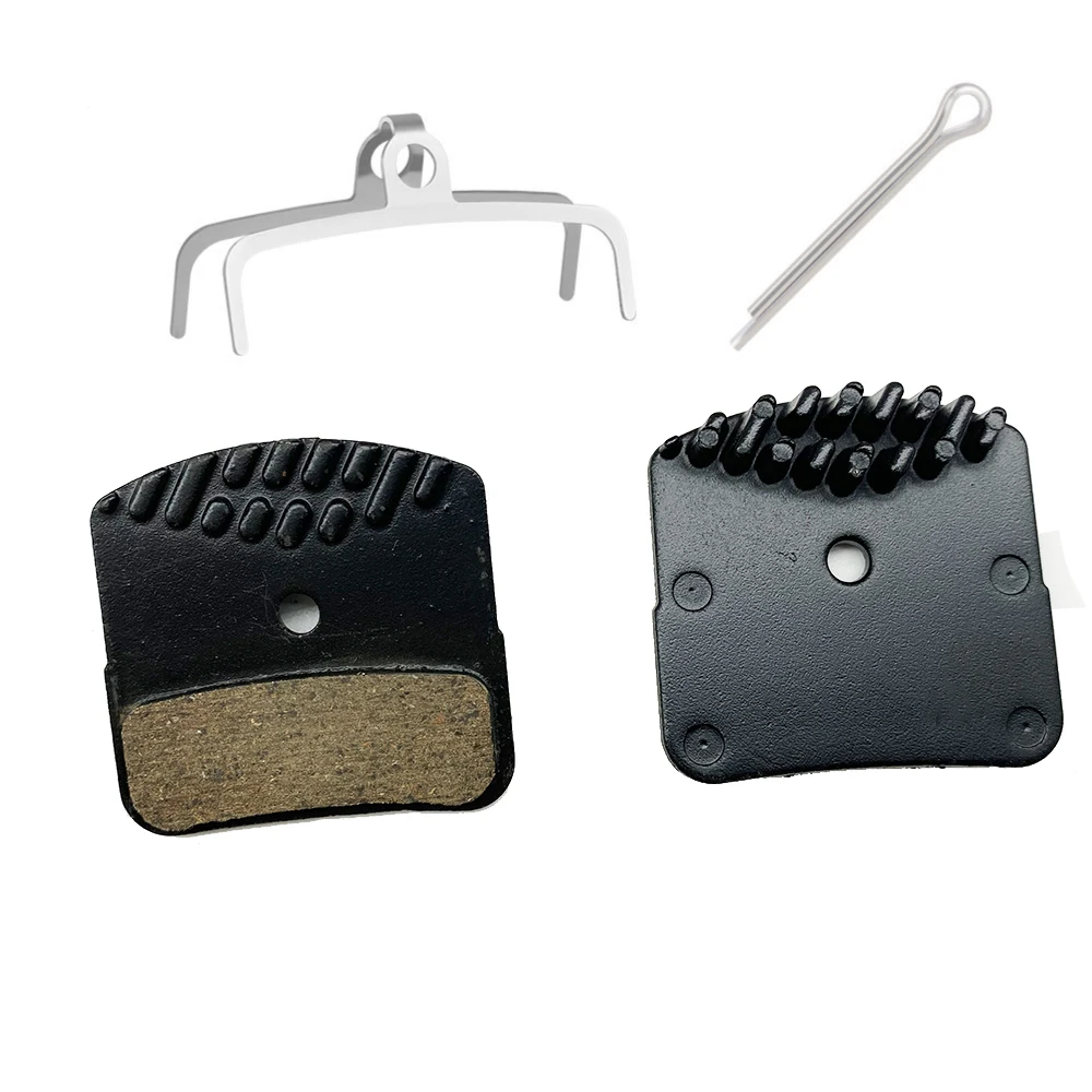 1Pair 4 Piston Mtb Disc Brake Pads For Shimano H03A M9120 M8120 Saint M810 Resin Cooling Disc Brake Pads Bicycle Replacement
