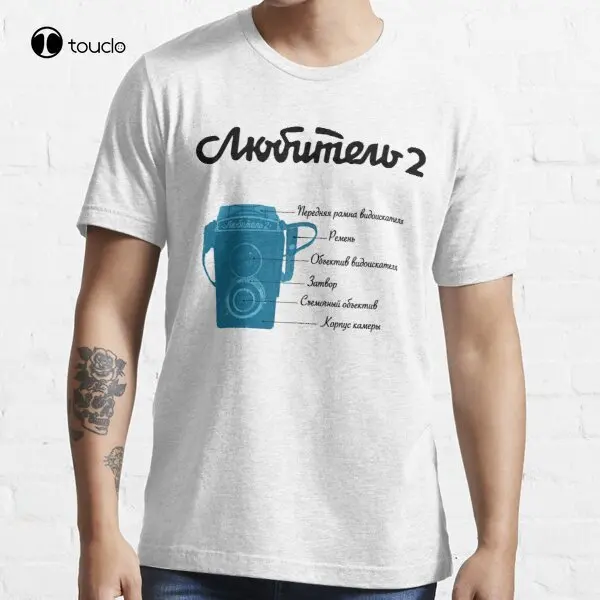 Lubitel 2 Diagrama De Partes En Ruso T-Shirt Tee Shirt