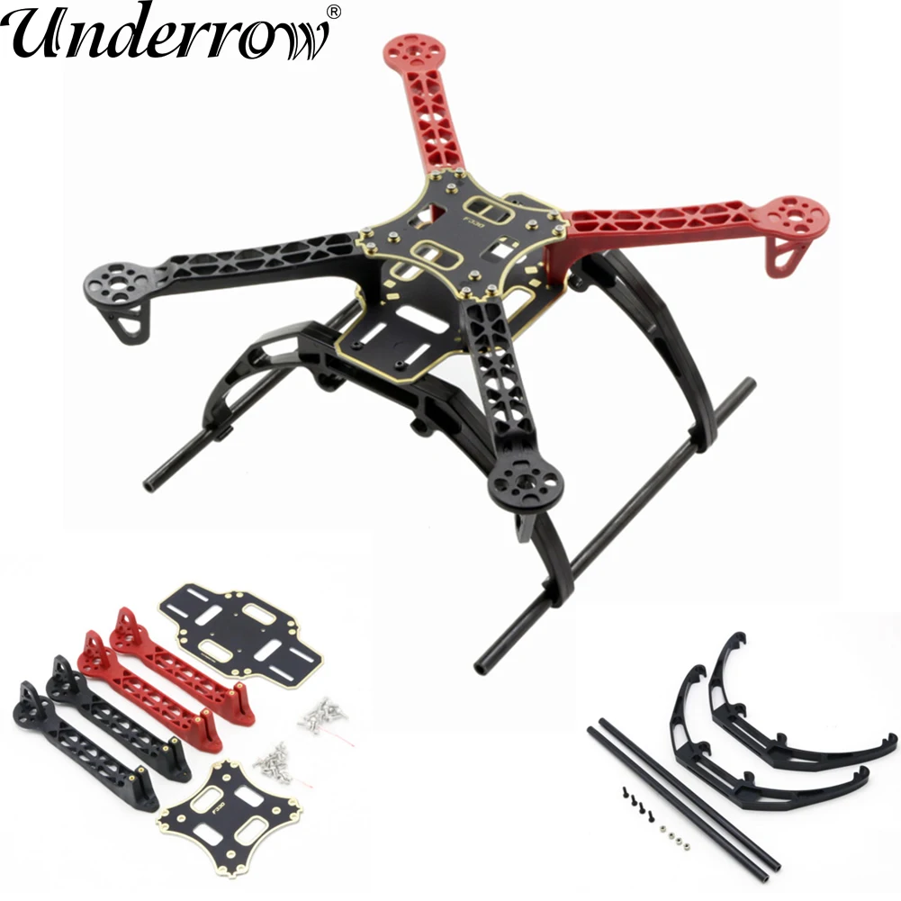 Fpv F330 Telaio Multicopter Airframe Kit Ruota Fiamma Braccio Quadcopter Carrello Di Atterraggio 330Mm Per Kk Mk Mwc 4 Assi Rc Quadcopter Ufo