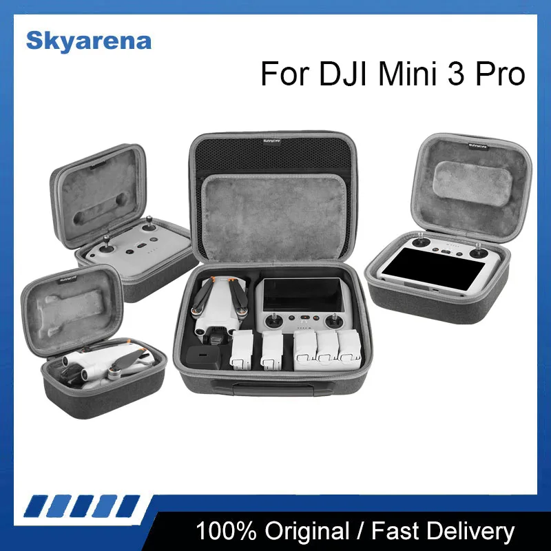 Per Dji Mini 3 Pro Storage Bag Dji Rc Remote Controller Case Custodia Portatile Per Il Trasporto Borsa Smart Controller Accessori