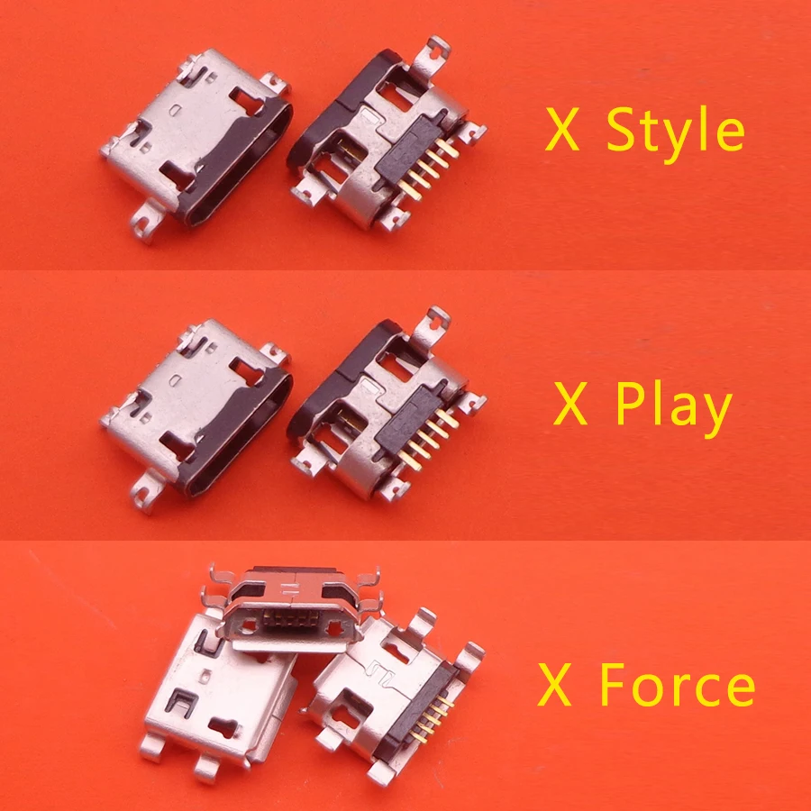 10 Pz Per Motorola Moto X Play Xt1562 Xt1561 Xt1563 / Moto X Force Xt1585 Xt1580 Micro Usb Connettore Di Ricarica Porta Jack Di Ricarica
