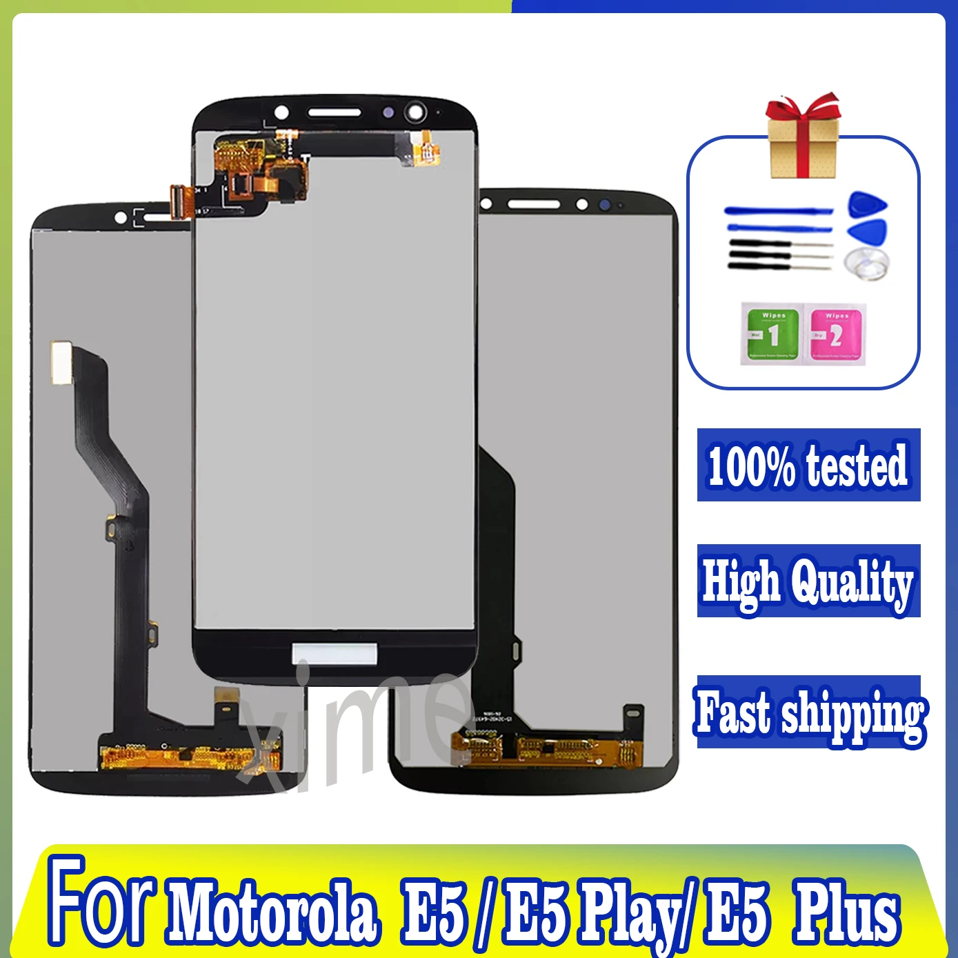Testato Al 100% Per Motorola E5 Plus Xt1924 E5 Play Xt1920 Xt1921 E5 Xt1944-2 Xt1944-4 Per Moto E5 E5 Play E5 Plus Display Lcd Repai