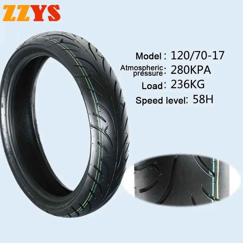 120/70-17 120/70-17Bh Moto Da Corsa Pneumatico Tubeless Pneumatico Sottovuoto 120 70 17 120-70-17 Beilida