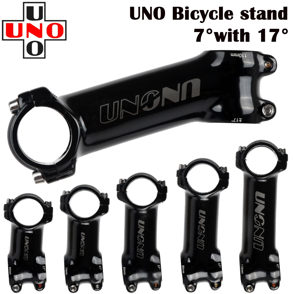 Uno Rosso Stem Mtb Strada Della Bici Kalloy Ultralight -7 17 Gradi 31.8 Millimetri 60/70/80/90/100/110/120/130Mm Attacco Manubrio Re Della Lega