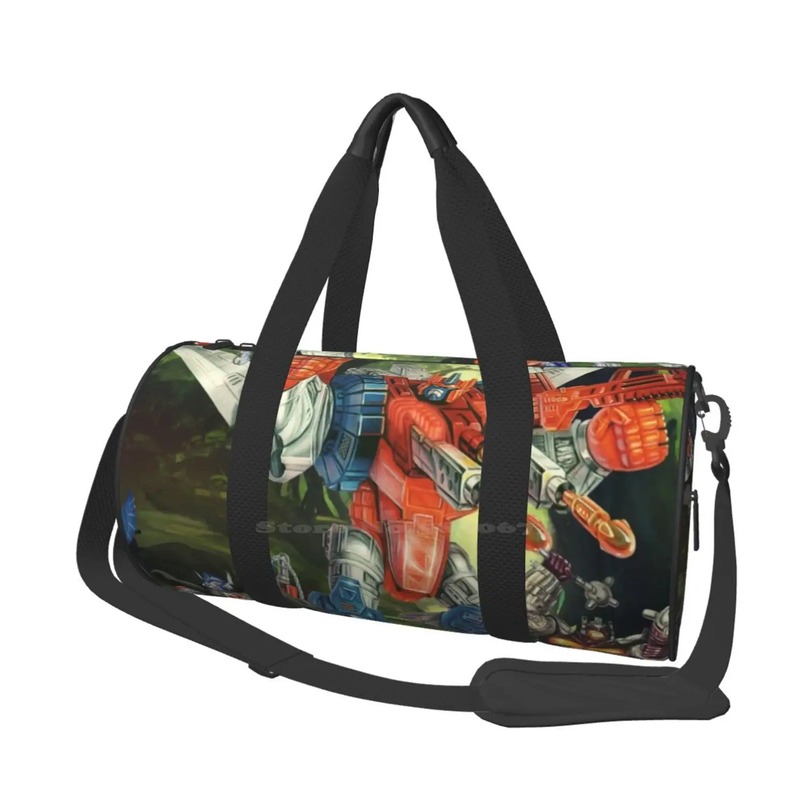 Primal Primes Beast Wars Borsa A Tracolla Di Grande Capacità Per Lo Shopping Storage Outdoor Primal Beast Wars Optimus Primal Prime