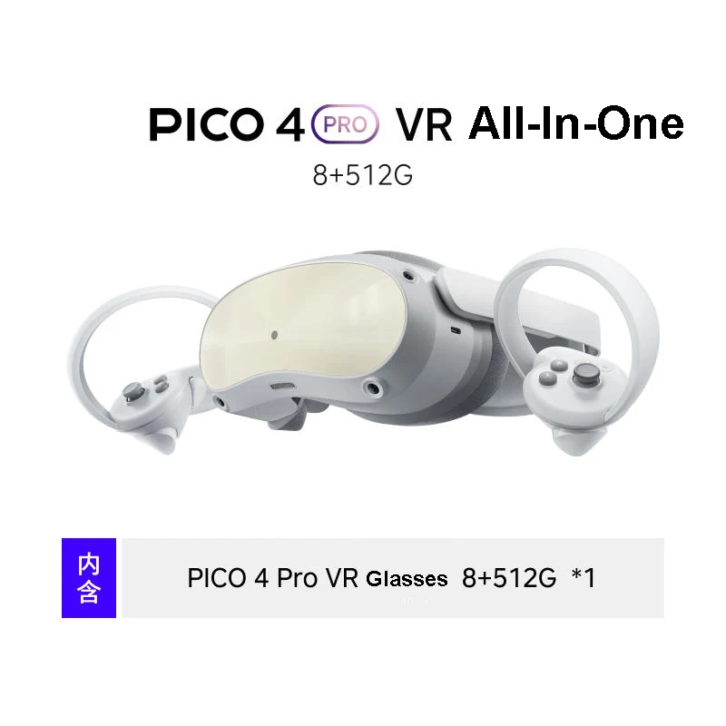 Pico 4 Vr Occhiali All-In-One Realtà Virtuale 3D 4K Display Pico4 Vr Headset Steam Vr Giochi Metaverse 105 ° Campo Visivo