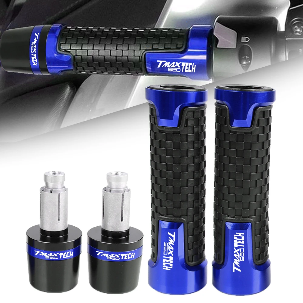 Tmax 560 Tmax-560 Per Yamaha Tmax560Tech Tmax 560 Tech 2020 2021 Accessorio Motore Alluminio Gomma Gel Manubrio Impugnature