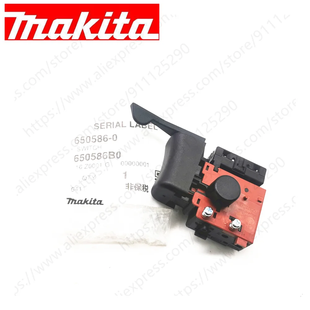 Interruttore Per Makita 6411 6412 6413 Hp1630 Hp1631 Mt815 Mt814 M8100B Hp1631K 650586-0