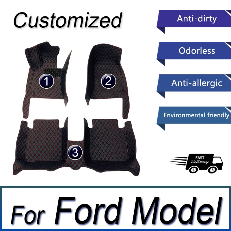 Tappetini Auto Per Ford Kuga Puma Focus Mk1 Focus Mk2 Focus Mk3 Focus Mk4 Fusion Ka Accessori Auto