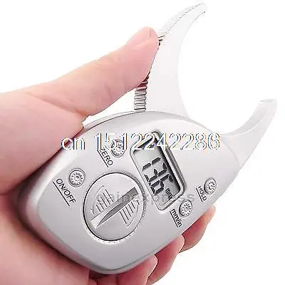 Ennometro Grasso Corpo Massa Magro Misura Adipe Pliche 50Mm Lcd Da 2 Pollici