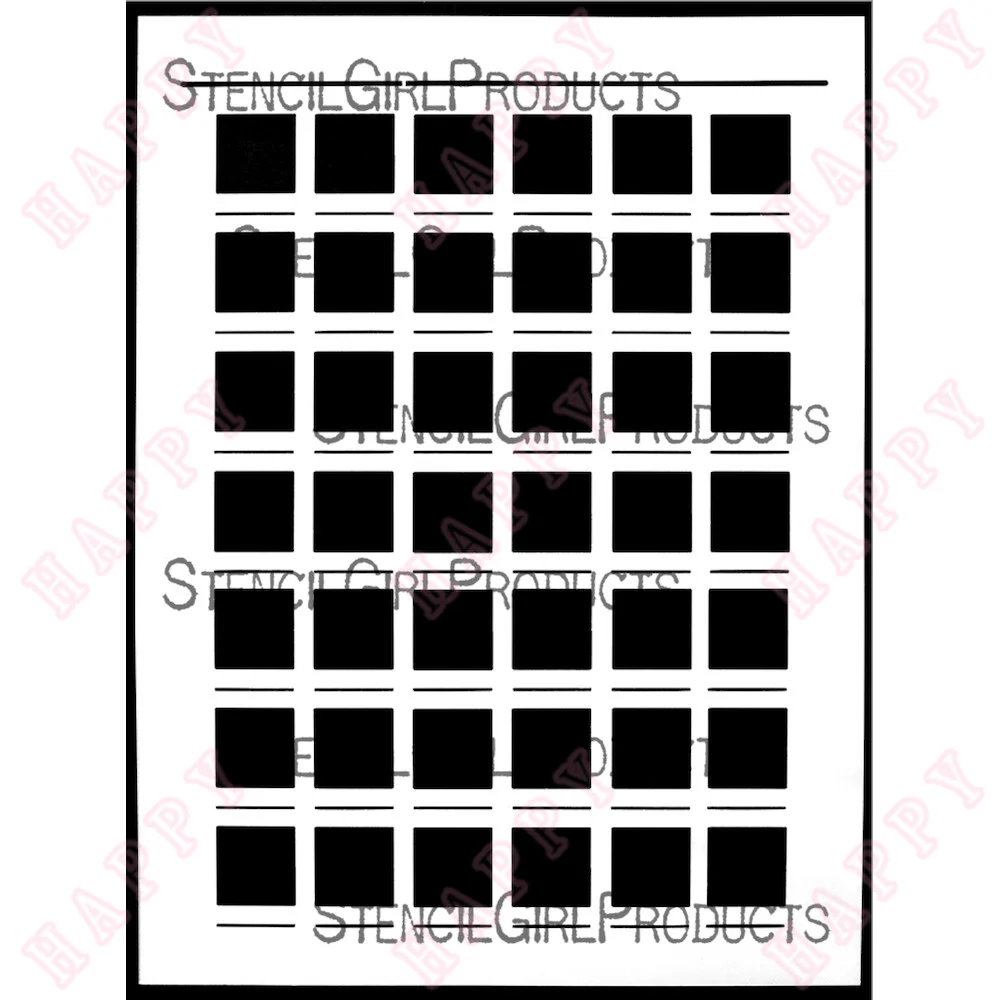 2022 Missigman Color Swatch Grid Cut Stencil Diario Scrapbook Pasqua Paper Craft Punch Incisione Making Biglietto Di Auguri Fatto A Mano